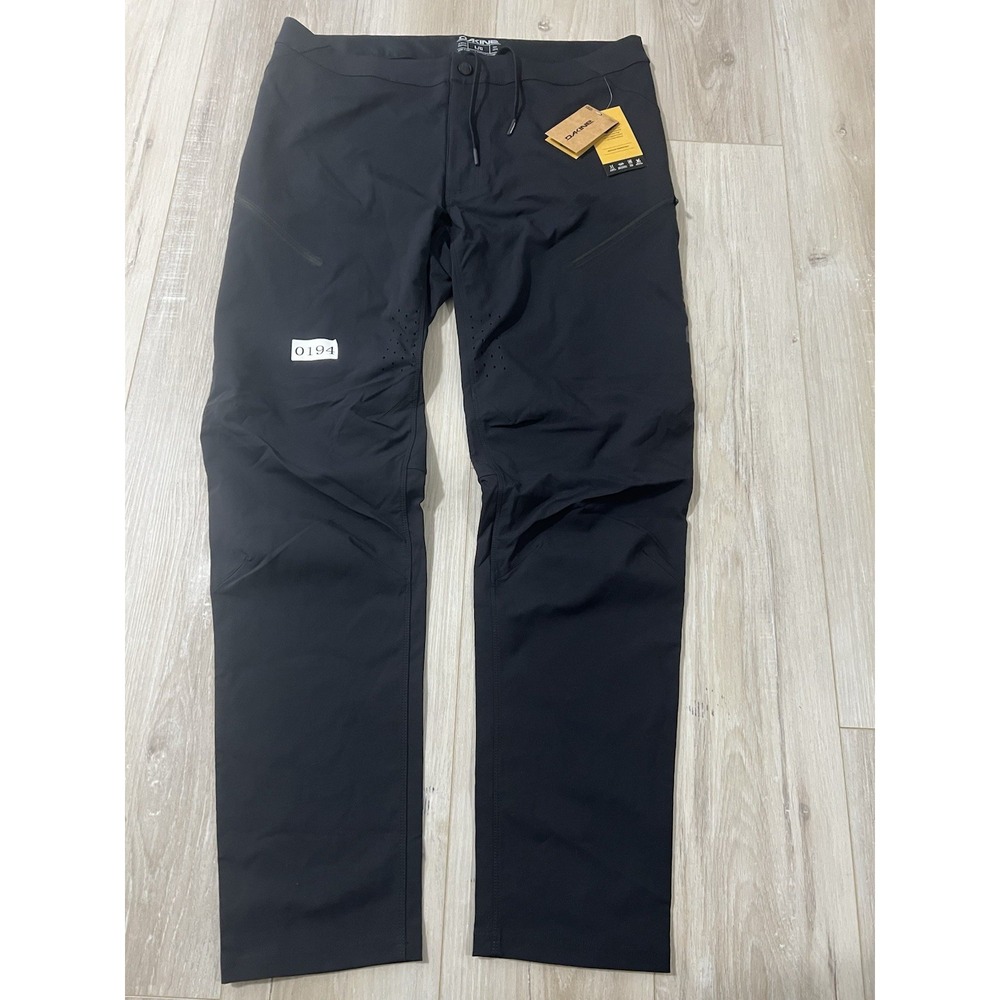Dakine Vectra Pants Size L Black Stretch DWR Breatable Mountain Bike Cycling.